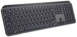 Игровая беспроводная клавиатура Logitech MX Keys графит, русская раскладка, черный