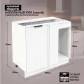 Модульная кухня шкаф напольный угловой 1000 мм ( шнуп 1000 )