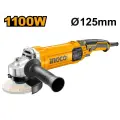 Угловая шлифовальная машина INGCO AG110038, 1100Вт, 125мм, INDUSTRIAL