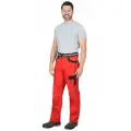 Брюки Престиж красные с черным р. 48-50/170-176 / Брюки рабочие мужские / Брюки рабочие