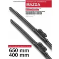 Щетки стеклоочистителя для Mazda 6 - бескаркасные дворники Мазда 6 650 400 мм комплект.
