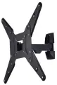 Кронштейн для телевизора HAMA H-118102, 32-65, настенный, поворот и наклон, черный [00118102]