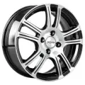 Литой колесный диск X-trike X-105М 6x15/4x100 D60.1 ET45 BK/FP
