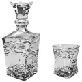 Набор для виски Crystal Bohemia Samurai, штоф 700 мл + 2 стакана 240 мл