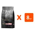 Корм сухой Premier Low Grain Kitten Turkey низкозерновой для котят, индейка, 0,4 кг х 8 шт