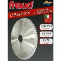 Пильный диск LSB32001X 320x4,4x65 Z 72 FZ/TR Freud по ЛДСП, МДФ на центр