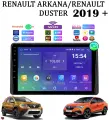 Автомагнитола для RENAULT ARKANA / RENAULT DUSTER (2019 +) , Android 11, 4/64 GB, GPS, Bluetooth, WiFi, IPS экран, FM, сенсорные кнопки, поддержка кнопок на руле