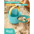Детское ведерко для воды и песка Quut Bucki с ситом. Цвет: лагуна, банановый и синий. Объём: 2 литра