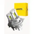 Автомобильные фары AUXITO Светодиодные автомобильная лед лампы H4 LED 6500 K, светодиодные, 12В, 2шт.