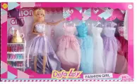Кукла для девочки Defa Lucy Модница, высота 28 см, 26 предметов