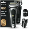 Электробритва мужская Braun Series 9 Pro 9577CC (7500435218283), черно-серый