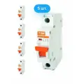 Автоматический выключатель TDM Electric ВА47-29 1P 20А характеристика C (комплект из 5 шт.)
