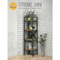 Стеллаж STRONG mini loft, дуб вотан, модульный, напольный с 4 полками, 147х40х35 см, гростат