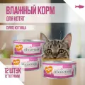 Влажный дополнительный корм Мнямс для котят, Суфле из тунца, 70г х 12шт