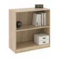 Низкий стеллаж открытый SKYLAND SIMPLE SR-2W, дуб сонома светлый, 77х36х79 см с двумя полками