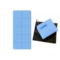 Коврик York Fitness ТПЕ Складной в сумке 183 см x 61 см x 0.4 см (голубой)