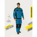 Костюм STATUS NEW мужской рабочий; комплект спецодежды; одежда демисезонная, осенняя; летняя форма: куртка и штаны