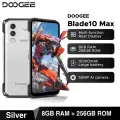 Смартфон DOOGEE Blade 10 Max 8/256 ГБ, 50MP AI Камера,10300 мАч, Global, Серебристый