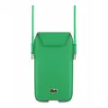 Lacoste для смартфонов чехол Crossbody Phone Sleeve PVC Iconic Petit Pique Green (XL, Pro Max) +Cord