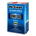 Моторное масло Hi-Gear 0W40 SN/CF ACEA A3/B4, 4л. HG0044 HG0044