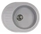 Мойка GRANICOM NOVELL Аврора 6203 (615*495мм), (серый) (без сифона)