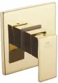 5103-E Смеситель встра. для душа квадрат (золото) ГК юдис