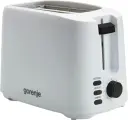 Тостер Gorenje T700XG, автоматическое центрирование, 850Вт, белый, пластик