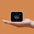 Анализатор качества воздуха Xiaomi Qingping Air Monitor Lite датчик углекислого газа СО2, 5 в 1 (температура, влажность СО2 PM2.5 PM10 - летучие частицы) MiHome HomeKit CGDN1, Белый