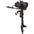Лодочный мотор бензиновый двухтактный Flaizer FZ3.5HS Light 3.5 л. с. подвесной для надувной гребной лодки ПВХ