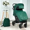 Прогулочная коляска BREND BABALLO ORIGINAL 2025, цвет изумрудный, черная рама