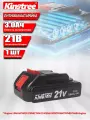 Аккумуляторная батарея KINGTREE, для электроинструмента Makita, Li-ion, 21В, 3 Ач, слайдер