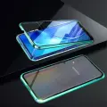 Чехол Yue Tengda, для Samsung A35, алюминиевый сплав, закаленное стекло, магнитный, прозрачный
