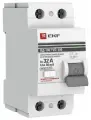 Устр-во защит. откл. (УЗО, ВДТ) 2-пол. (2P) 32А 30мА тип AC ВД-100 EKF PROxiмА