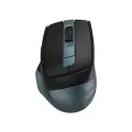 Мышь беспроводная A4Tech Fstyler FB35C, 2000 dpi, bluetooth/радио USB, зеленый/черный