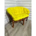 Подушка для дивана Багама, цвет желтый