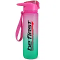 Бутылка для воды Be First SN2035-frost 900 мл тритан розовый/зеленый