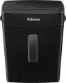 Шредер Fellowes PowerShred Р-42С черный (секр. P-4) фрагменты 8лист. 15лтр. скрепки скобы пл. карты