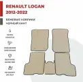Автомобильные коврики EVA в салон Renault Logan II (2012-2022)