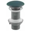 Донный клапан Isvea автомат без перелива, пластик изумрудный матовый