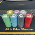 Керамические фишки профессиональные - номинал 100 - 25 штук