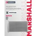 Радиатор кондиционера MARSHALL M4991068 Nissan: Juke I, Micra III, Note I, Tiida II, III; кросс-номер Nissens 94621; OEM 92100AX800; 92100AX801