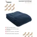 Полотенце банное темно-синего цвета из коллекции Essential, 90х150 см, Tkano, TK18-BT0018