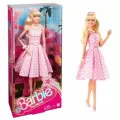 Кукла Barbie Mattel the Movie Collectible Doll, Margot Robbie в розовом платье в клетку, HPJ96