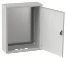 Щит распределительный Generica / Дженерика ЩМП-3-0 с монтажной платой, стальной серый, IP31, размером 650х500х220мм, YKM40-03-31-G / электрика
