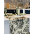 Дорожка ADAMHOME Туаль Де Жуи, серая, 40x170см, водоотталкивающая, подарочная упаковка