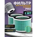 HEPA фильтр 129x187 мм для маникюрной вытяжки 4BLANC PRO, Fixiton M1 Pro, M2 Pro с сеточкой / 2 шт
