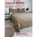 Комплект покрывало с наволочками стеганое на кровать BRUNO Бруно 44 230х250 см