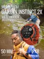 Умные часы Garmin Instinct 2X , Solar Flame Red, Артикул: 010-02805-01