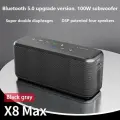 Портативная колонка Xdobo X8Max Super Bass 100Вт, 20000 mAh, 4 динамика, micro SD, USB
