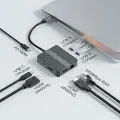 Док-станция USB Type-C KS-is, для ноутбука, HDMI x 2, Ethernet